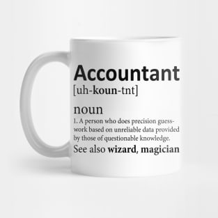 Funny Accountant Definition Mug